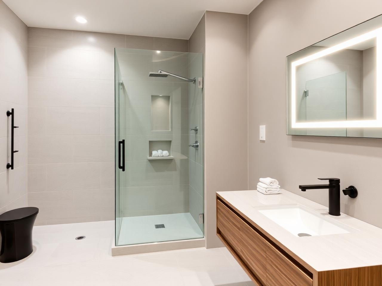 Bay Harbor Walk-In Shower Remodel