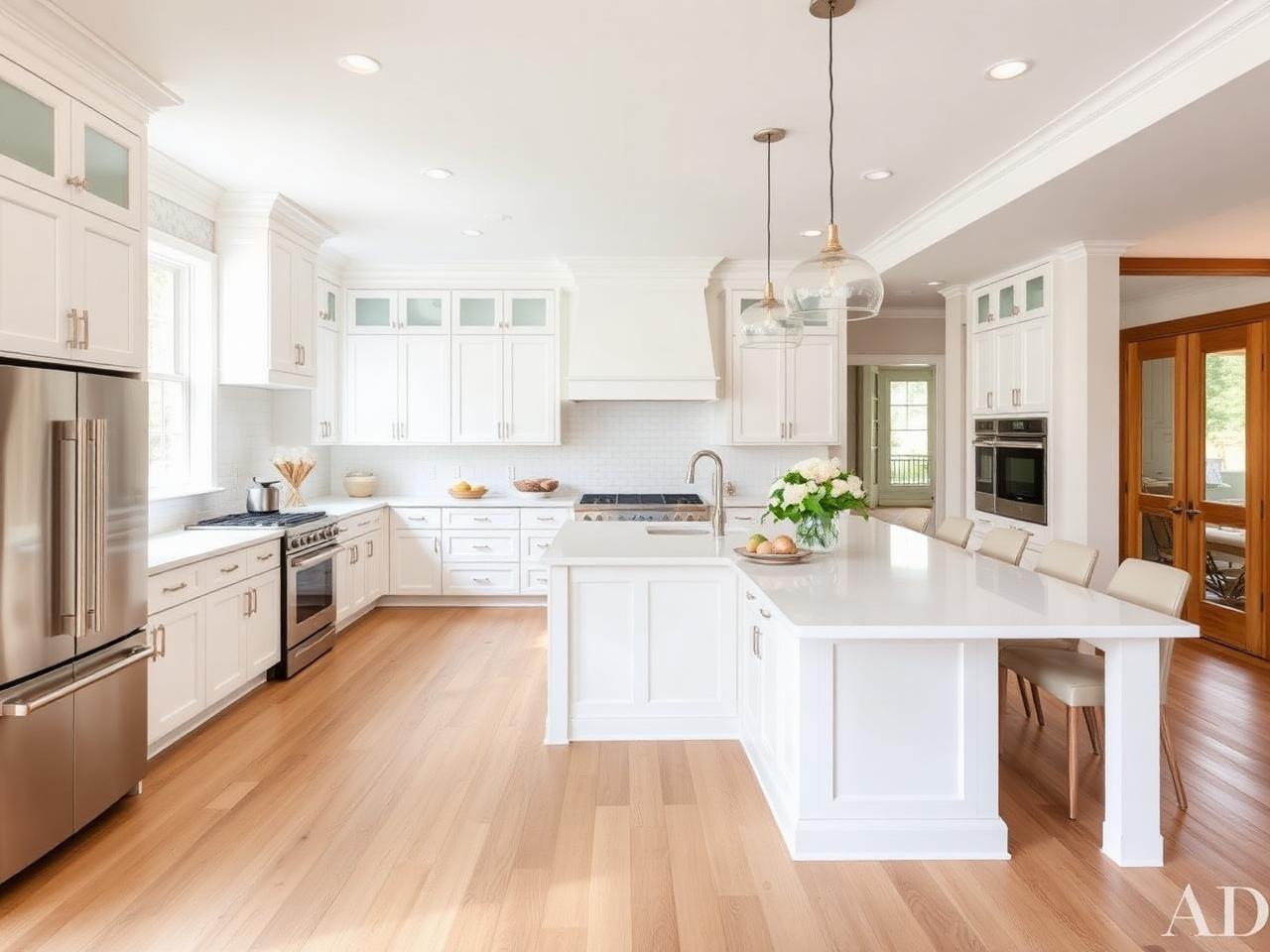 Doral Bright White Open Concept
